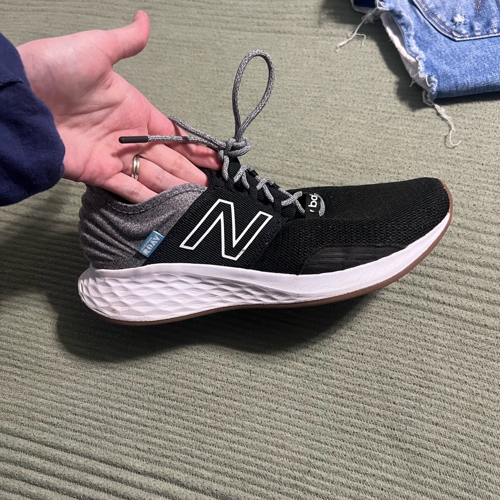 New Balance Black and Gray Athletic Shoes